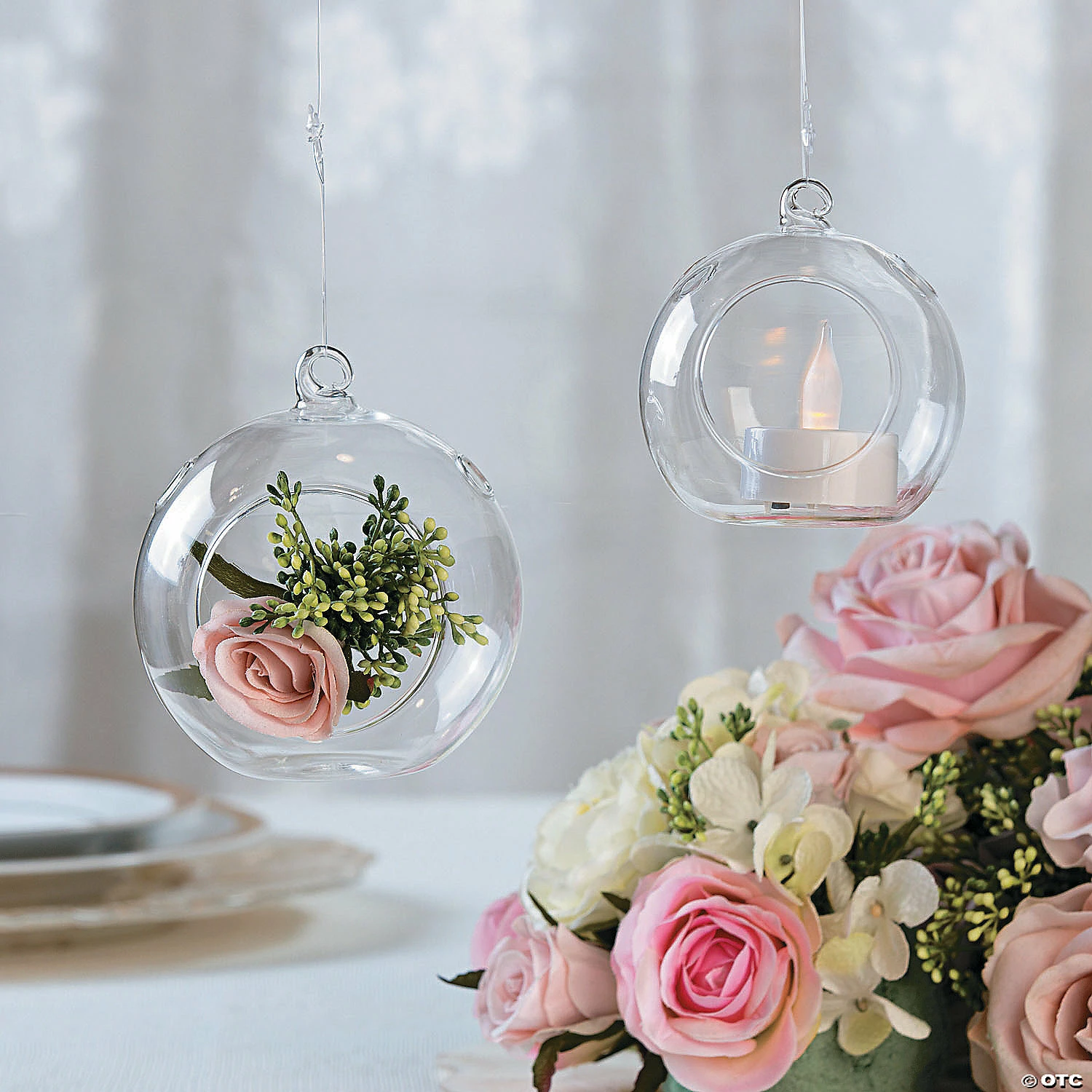 Coupon ⭐ 3" Small Round Hanging Globes - 12 Pc. ⌛ 5 Coupon ⭐ 3" Small Round Hanging Globes - 12 Pc. ⌛ - Image 3