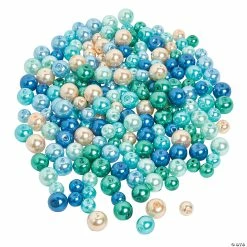 Brand new 💯 6mm - 8mm Ocean Waters Pearl Bead Assortment - 200 Pc. 💯