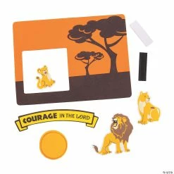 Brand new 😍 African Safari VBS Picture Frame Magnet Craft Kit 🔔 -Cheap Summer Crafts Store african safari vbs picture frame magnet craft kit13824578 a01