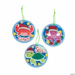 Top 10 😀 Beach Animal 🎄 Christmas Ornament Craft Kit - Makes 12 🎉