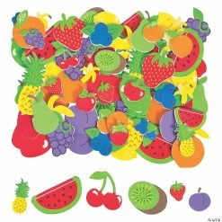 Wholesale ๐ Bulk Fruit Self-Adhesive Shapes - 500 Pc. ๐