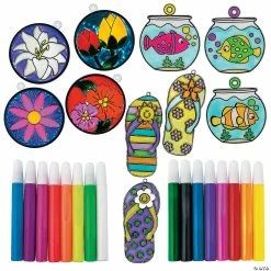 Best reviews of π Bulk Suncatcher & Paint Boredom Buster Kit - 120 Pc. βοΈ