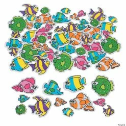 Best reviews of π₯° Bulk Tropical Fish Self-Adhesive Shapes - 500 Pc. π
