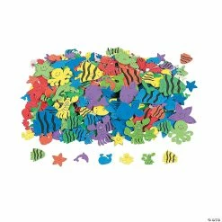 Best Pirce ๐ Bulk Under the Sea Foam Self-Adhesive Shapes - 520 Pc. ๐
