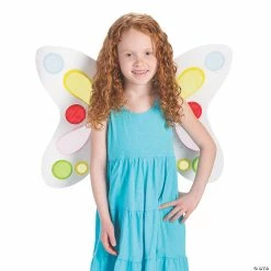 Coupon 🌟 Butterfly Wings Craft Kit - Makes 6 ✔️ -Cheap Summer Crafts Store butterfly wings craft kit makes 613939651 a03