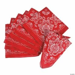 Brand new π Classic Red Bandanas - 12 Pc. β