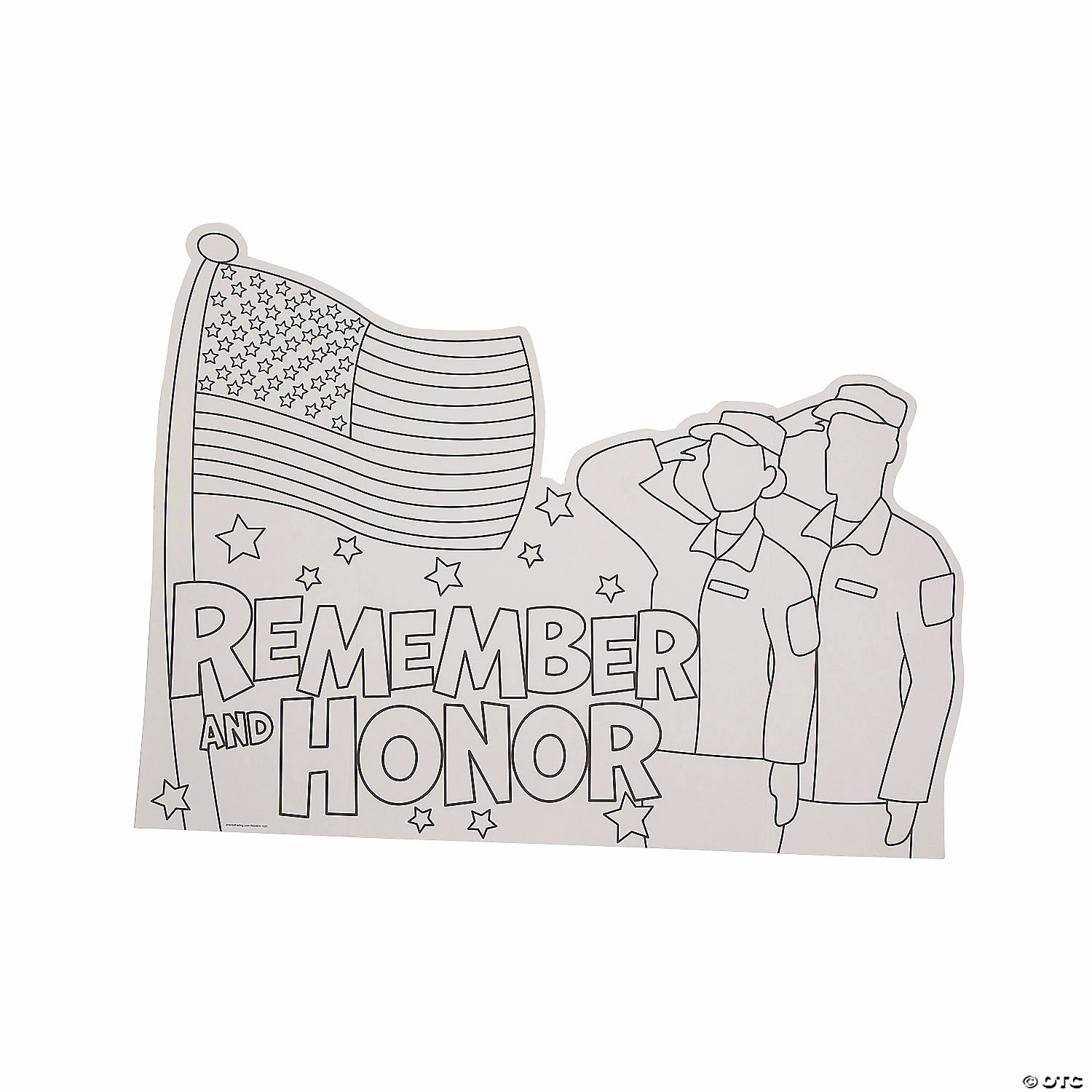 Best Sale π Color Your Own 3D Memorial Day Stand-Up Sign - 12 Pc. π 3 Best Sale π Color Your Own 3D Memorial Day Stand-Up Sign - 12 Pc. π