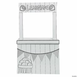 Brand new β€οΈ Color Your Own Lemonade Stand Playhouse π§¨