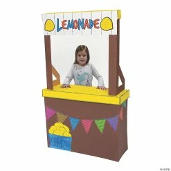 Brand new ❤️ Color Your Own Lemonade Stand Playhouse 🧨 -Cheap Summer Crafts Store color your own lemonade stand playhouse13964489 a03