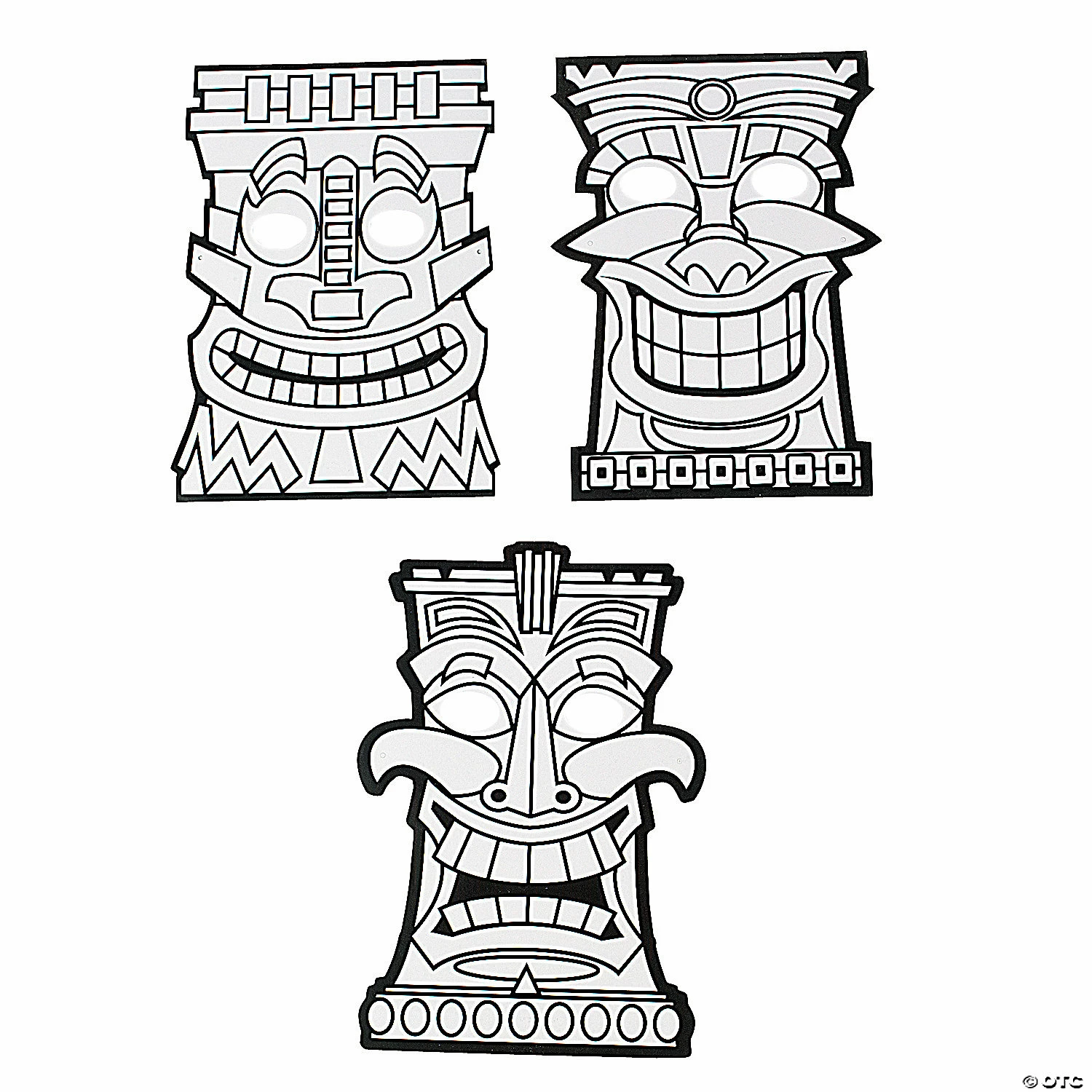 Best reviews of π Color Your Own Tiki Masks - 12 Pc. 𧨠4 Best reviews of π Color Your Own Tiki Masks - 12 Pc. 𧨠- Image 2