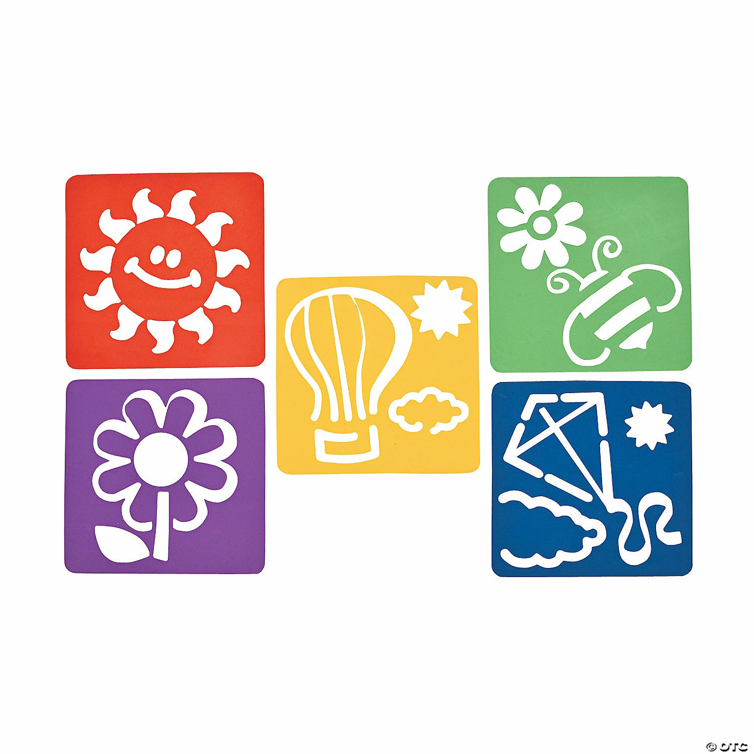 Cheapest ✨ Colorful Sidewalk Chalk Stencils - 6 Pc. ⌛ 3 Cheapest ✨ Colorful Sidewalk Chalk Stencils - 6 Pc. ⌛