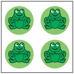 Cheapest ⌛ Creative Shapes Etc. - Incentive Stickers - Frog 🥰
