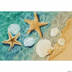 Promo 👏 Diamond Dotz Diamond Embroidery Facet Art Kit 11"X16.14"-Crystal Shore ❤️