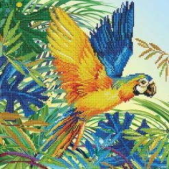 Best deal π Diamond Dotz Diamond Embroidery Facet Art Kit 16"X16"-Tropical Majesty π