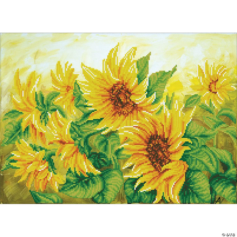 Cheap π₯° Diamond Dotz Diamond Embroidery Facet Art Kit 22.44"X16.14"-Hazy Daze Sunflowers β 3 Cheap π₯° Diamond Dotz Diamond Embroidery Facet Art Kit 22.44"X16.14"-Hazy Daze Sunflowers β