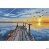 Best deal 👍 Diamond Dotz Diamond Embroidery Facet Art Kit 27"X18"-Sunset Jetty 🔥
