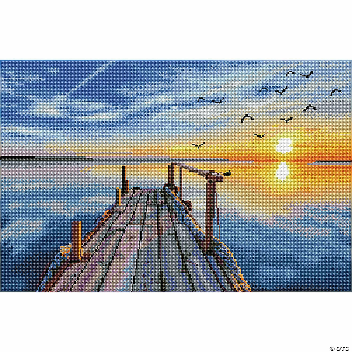 Best deal π Diamond Dotz Diamond Embroidery Facet Art Kit 27"X18"-Sunset Jetty π₯ 3 Best deal π Diamond Dotz Diamond Embroidery Facet Art Kit 27"X18"-Sunset Jetty π₯
