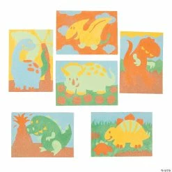 Hot Sale 🥰 Dinosaur Sand Art Sets - 24 Pc. 🎁