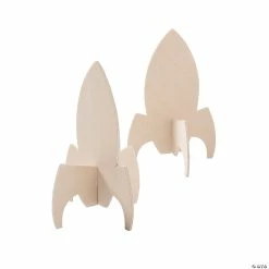 Coupon π DIY 3D Unfinished Wood Rockets - Makes 12 π§¨