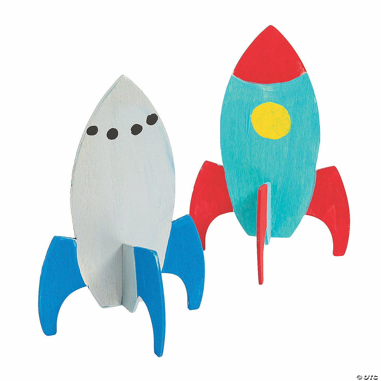Coupon π DIY 3D Unfinished Wood Rockets - Makes 12 𧨠4 Coupon π DIY 3D Unfinished Wood Rockets - Makes 12 𧨠- Image 2