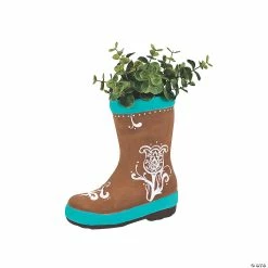 Hot Sale 💯 DIY Ceramic Boot Planters - 12 Pc. 🎉 -Cheap Summer Crafts Store diy ceramic boot planters 12 pc 48 9164 a02