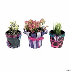 Promo 🔔 DIY Ceramic Flowerpots - 12 Pc. 🎁 -Cheap Summer Crafts Store diy ceramic flowerpots 12 pc 56 9207 a03