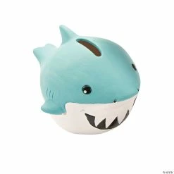 Budget 🧨 DIY Ceramic Shark Banks - 12 Pc. 🛒