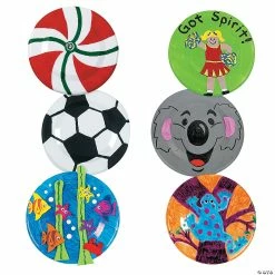 Deals 🛒 DIY Flying Discs - 24 Pc. ✔️ -Cheap Summer Crafts Store diy flying discs 24 pc 57 9080b a01