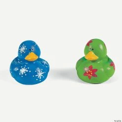 Outlet ✔️ DIY Rubber Ducks - 12 Pc. ✨ -Cheap Summer Crafts Store diy rubber ducks 12 pc 57 9225 a03