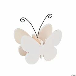Cheap ✔️ DIY Unfinished Wood Butterfly Photo Holders - Makes 12 😀