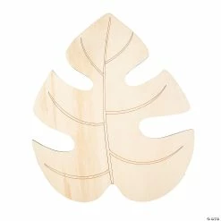 Cheapest 🔥 DIY Unfinished Wood Luau Leaf 🔥