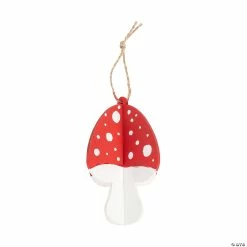 Brand new 😀 DIY Unfinished Wood Mushroom Ornaments - 12 Pc. ⌛ -Cheap Summer Crafts Store diy unfinished wood mushroom ornaments 12 pc 14194096 a02