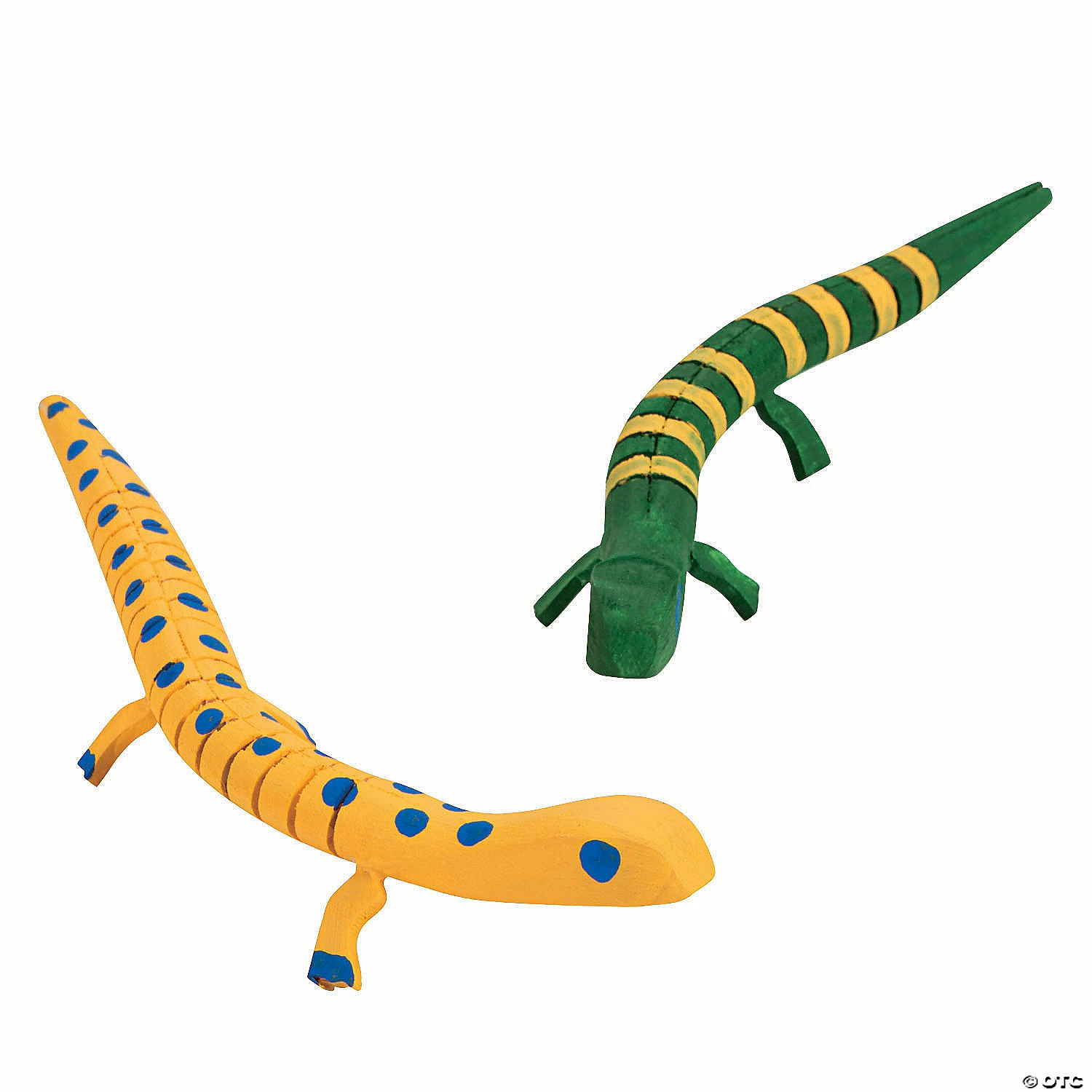 New π DIY Unfinished Wood Wiggly Lizards - 6 Pc. π 4 New π DIY Unfinished Wood Wiggly Lizards - 6 Pc. π - Image 2