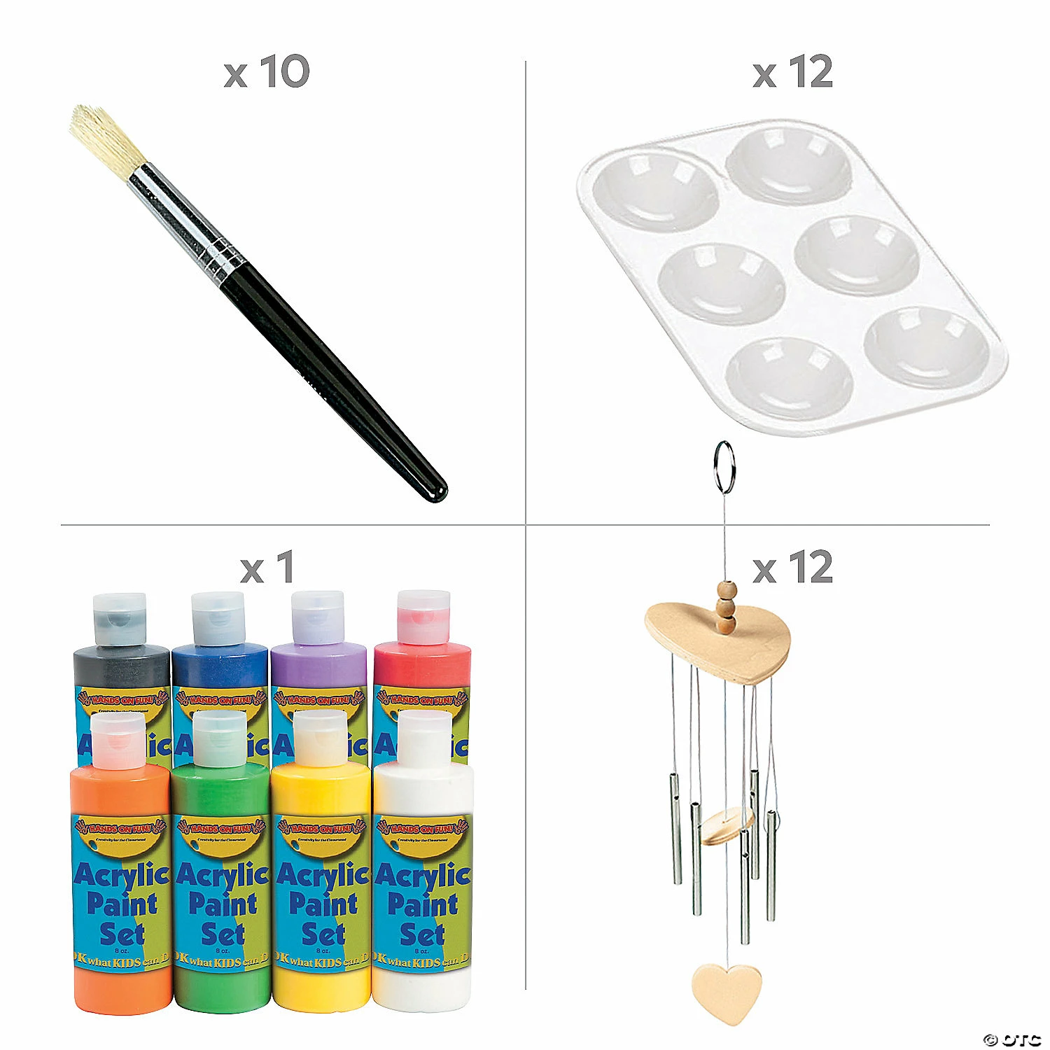 Cheap ⭐ DIY Unfinished Wood Wind Chimes Boredom Buster Kit - 42 Pc. 🎉 4 Cheap ⭐ DIY Unfinished Wood Wind Chimes Boredom Buster Kit - 42 Pc. 🎉 - Image 2