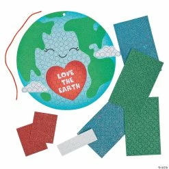 Top 10 ⭐ Earth Day Sign Glitter Mosaic Craft Kit- Makes 12 🤩 -Cheap Summer Crafts Store earth day sign glitter mosaic craft kit makes 1213768765 a01