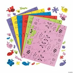 Budget π Fabulous Foam Self-Adhesive Bug Shapes - 500 Pc. π
