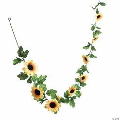 Outlet ๐ฅ Faux Sunflower Greenery Garland โจ