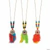 Best Pirce 😀 Feather Necklace Craft Kit - Makes 12 😀