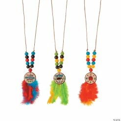 Best Pirce π Feather Necklace Craft Kit - Makes 12 π
