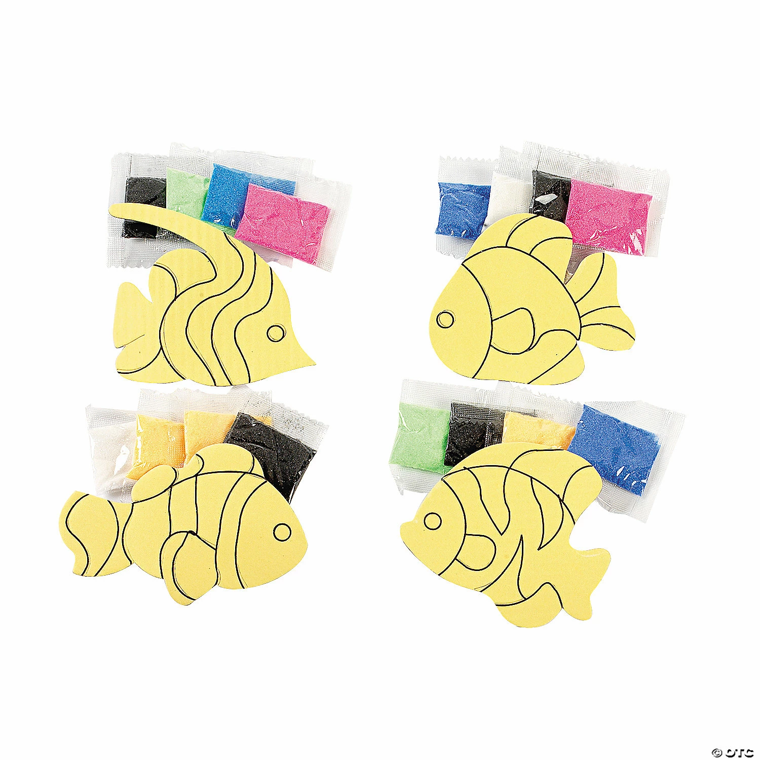 Buy π Fish Sand Art Magnet Craft Kit - Makes 12 π 4 Buy π Fish Sand Art Magnet Craft Kit - Makes 12 π - Image 2