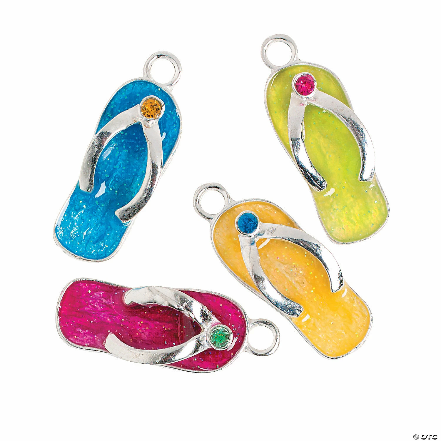 Outlet π Flip Flop Enamel Charms - 12 Pc. β 3 Outlet π Flip Flop Enamel Charms - 12 Pc. β