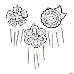Budget ✨ Flower Suncatcher Wind Chimes - 12 Pc. 🤩 -Cheap Summer Crafts Store flower suncatcher wind chimes 12 pc 48 7596 a01