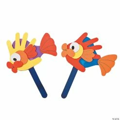 Best deal π Handprint Fish Puppet Craft Kit - Makes 12 π§¨