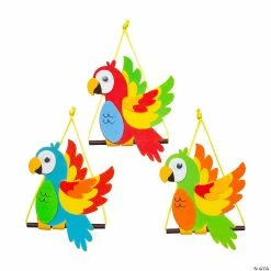 Wholesale π Hanging Tropical Parrot Craft Kit - Makes 12 π
