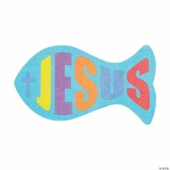 Cheap 🥰 Jesus Fish Sand Art Magnets - 12 Pc. 🥰