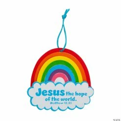 Best reviews of β Jesus Rainbow Ornament Craft Kit - Makes 12 π