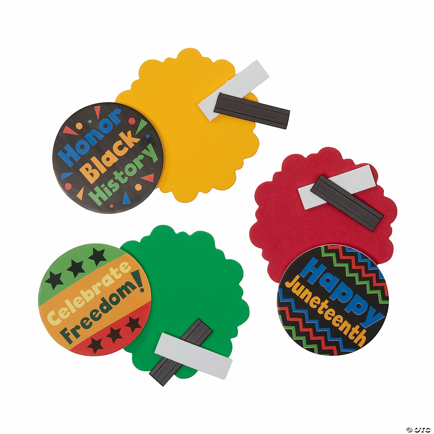 Wholesale 𧨠Juneteenth Magnet Craft Kit - Makes 12 π 4 Wholesale 𧨠Juneteenth Magnet Craft Kit - Makes 12 π - Image 2