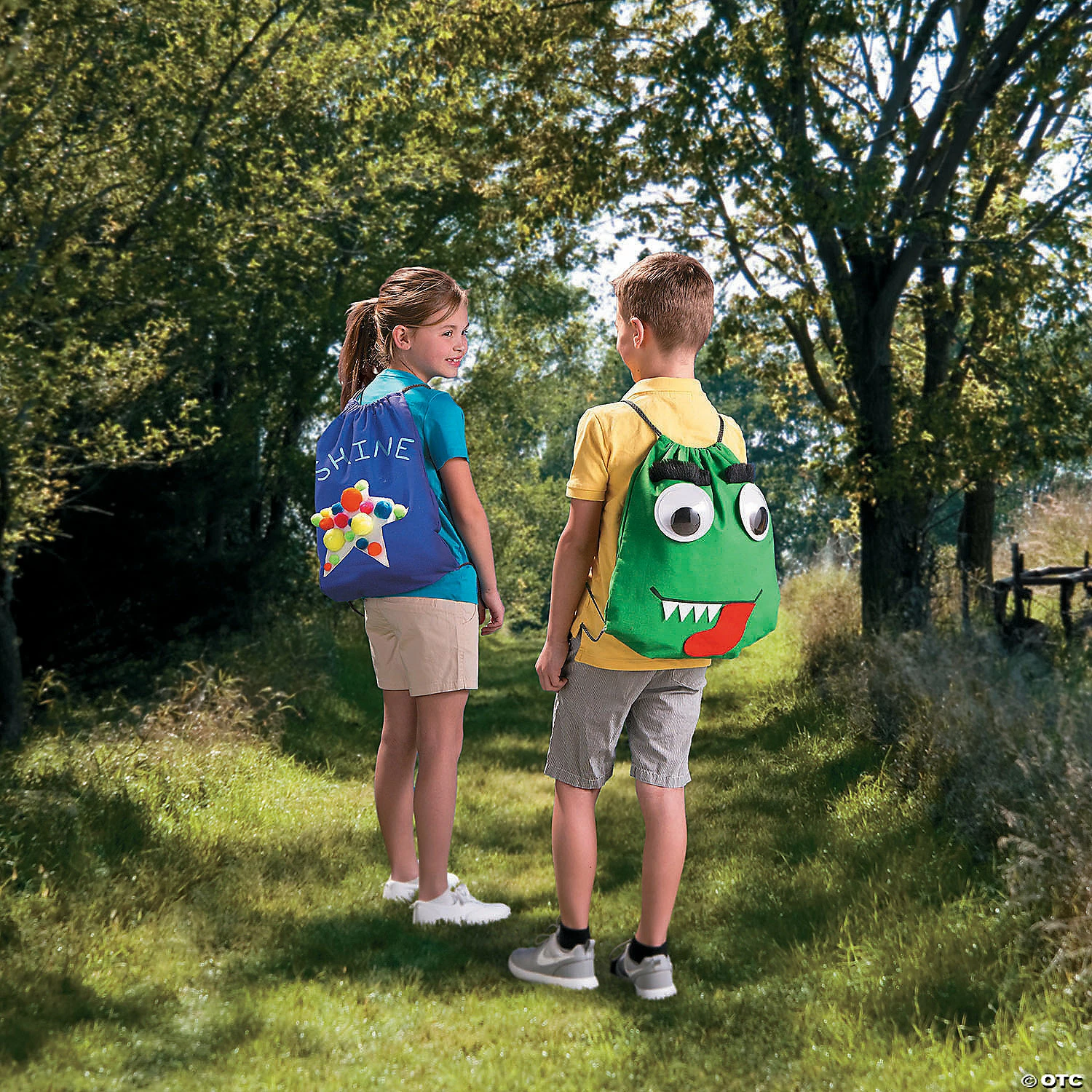 Promo π Large Bright Canvas Drawstring Bags - 12 Pc. π 7 Promo π Large Bright Canvas Drawstring Bags - 12 Pc. π - Image 5