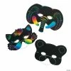 Wholesale 👍 Magic Color Scratch Animal Masks - 24 Pc. 🤩