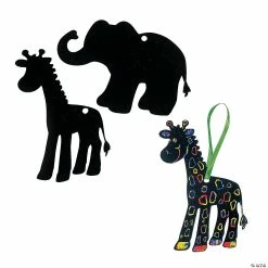 Brand new π Magic Color Scratch Safari Ornaments - 24 Pc. π₯°